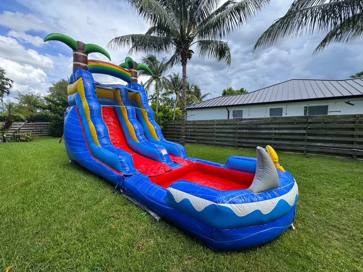 Shark Attack Water Slide 16ft thumbnail 3