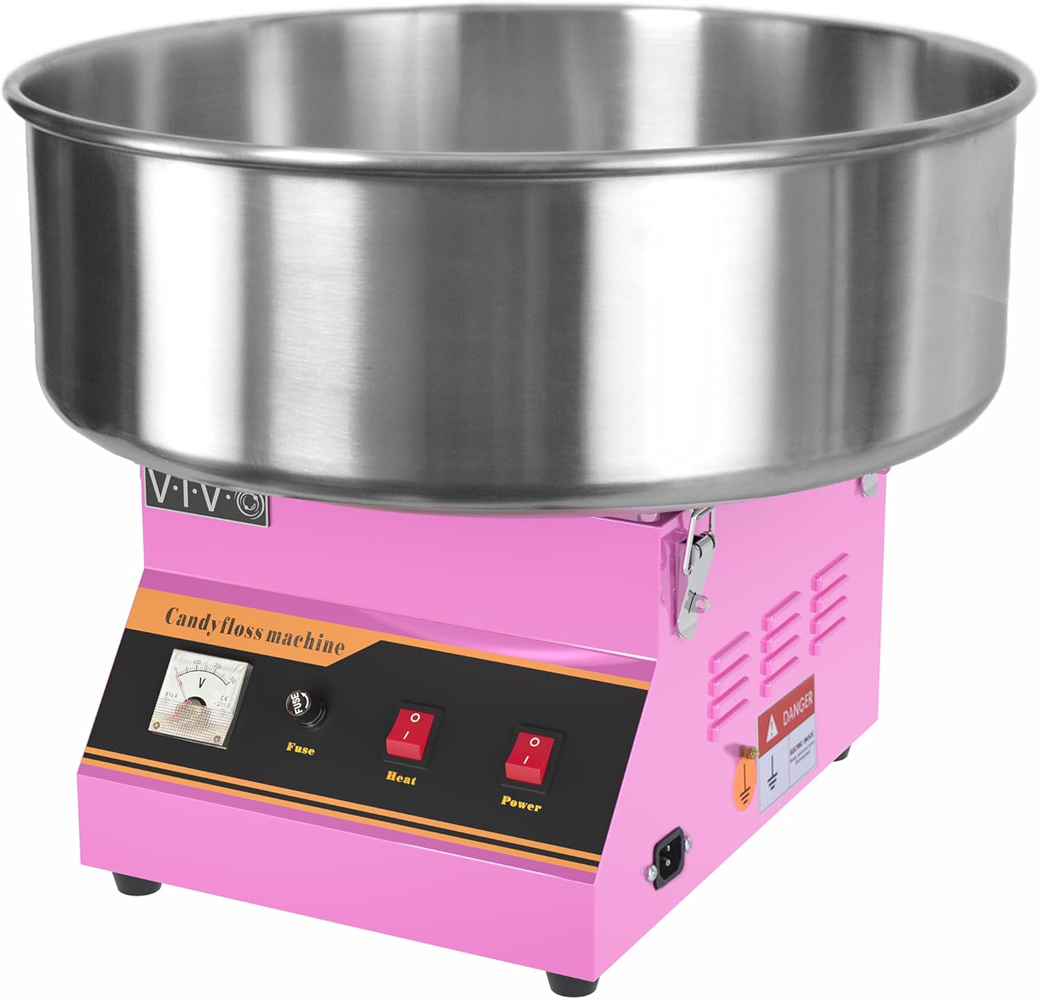Cotton candy machine at a Miami party with kids