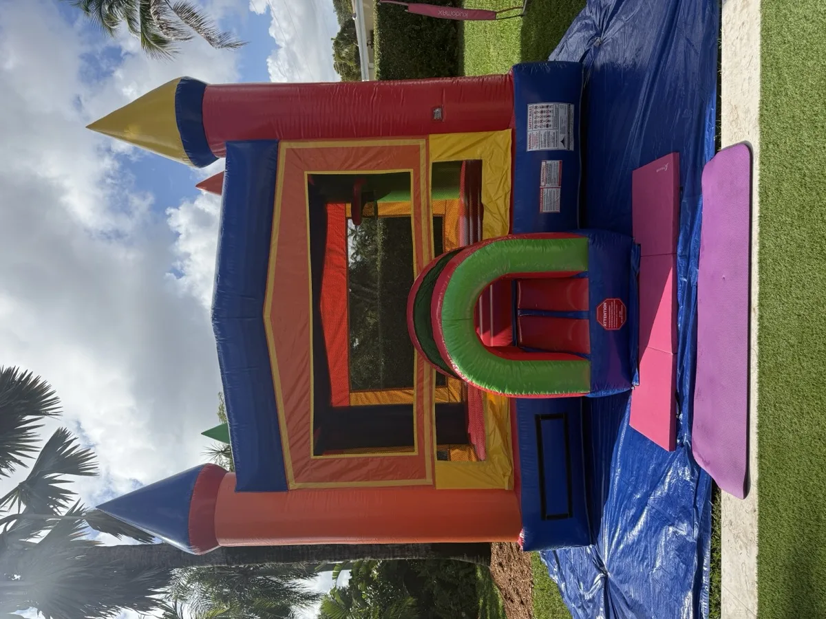 Castle Bounce House view 2
