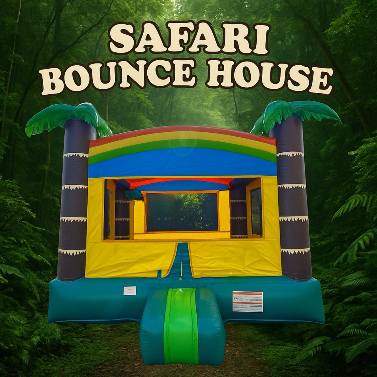 Bounce house party in Miami