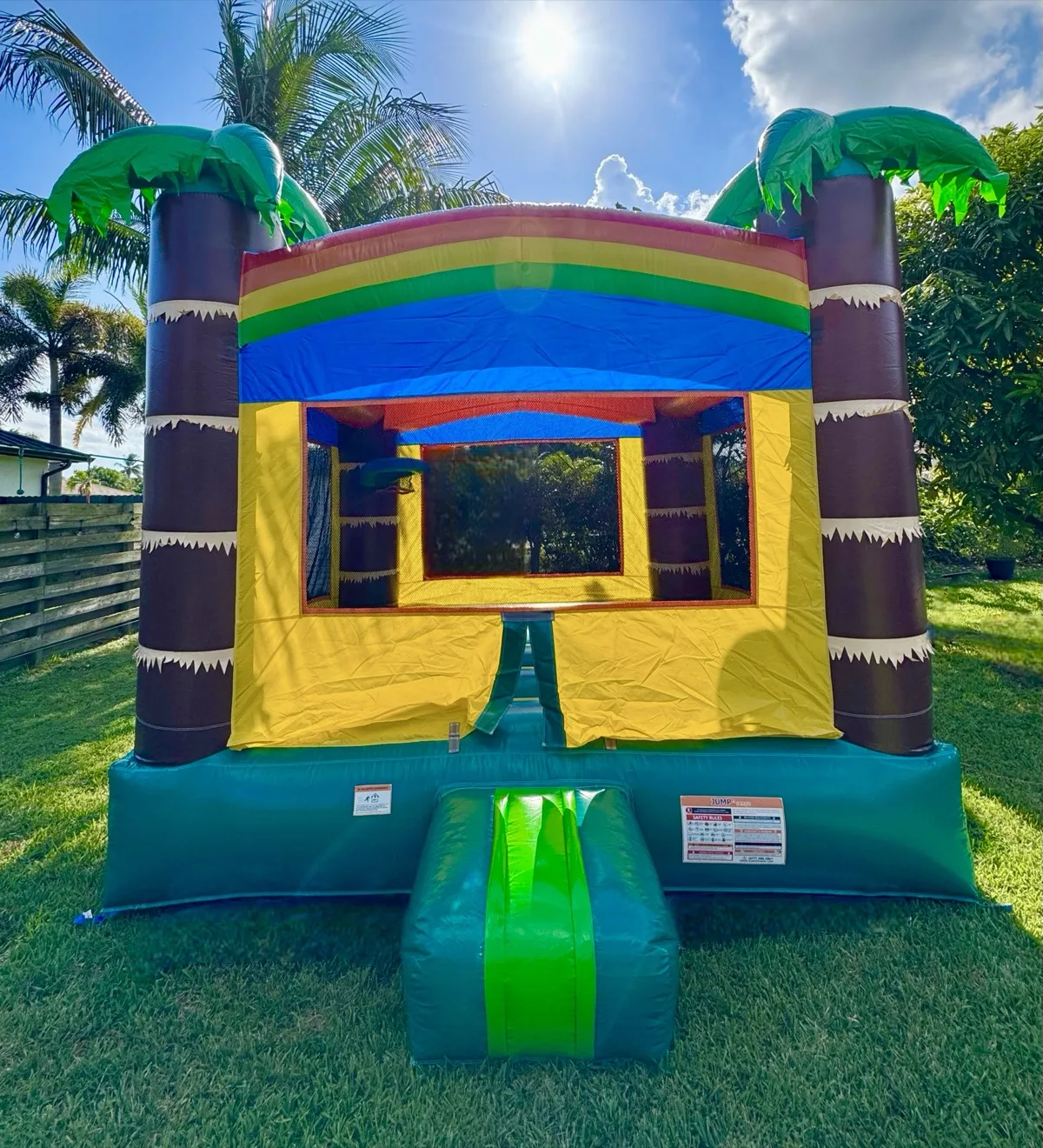 Safari Bounce House view 2